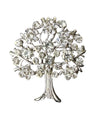 MayTree Brosche "Lucky Tree ", brillant mit Strass