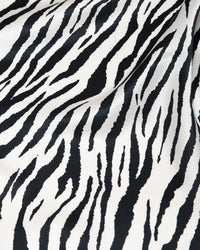 Seidentuch quadratisch Zebra 53x53 cm , Nickituch, Bandana-Schal